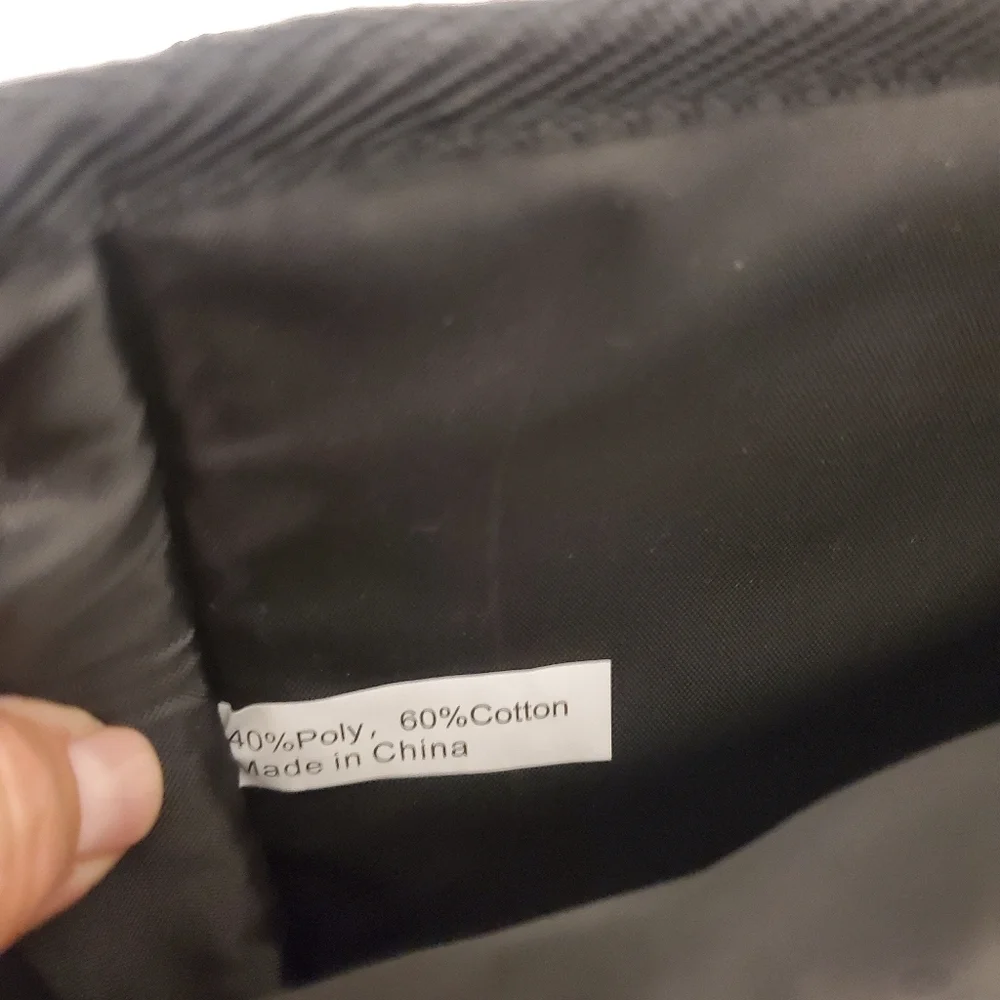 EC Unisex Bella Russo Black Large Messenger Bag, School, Work, Travel